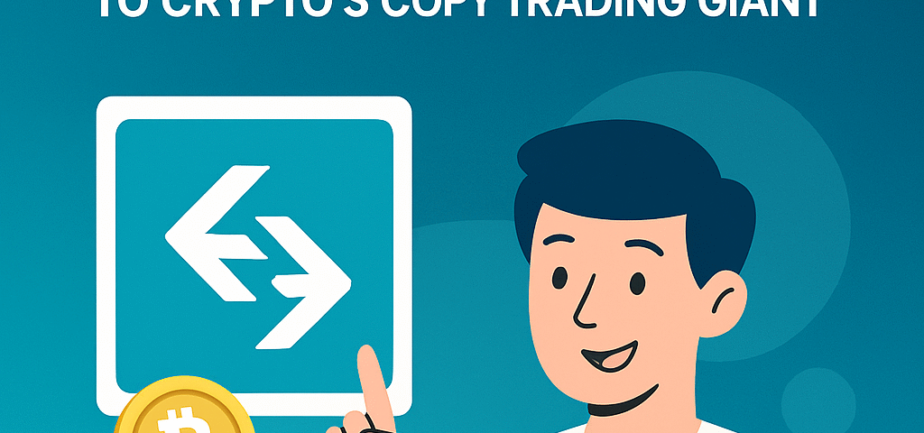 Illustration of cryptocurrency trading on Bitget platform with charts and digital coins