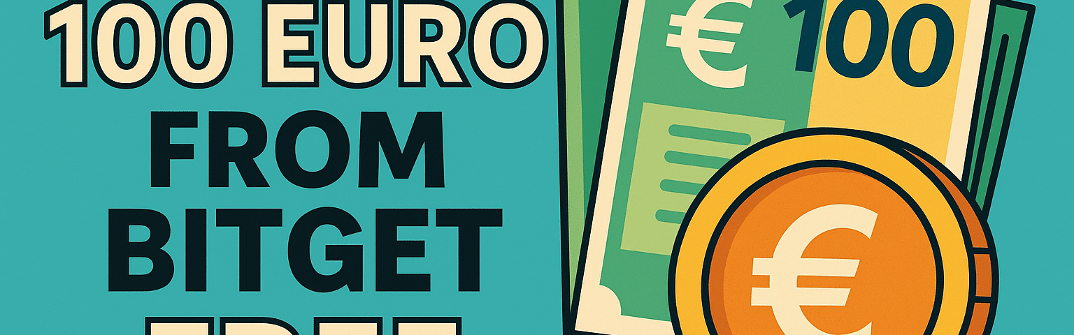 How to Get 100 Euros Free from Bitget by Completing Simple Tasks