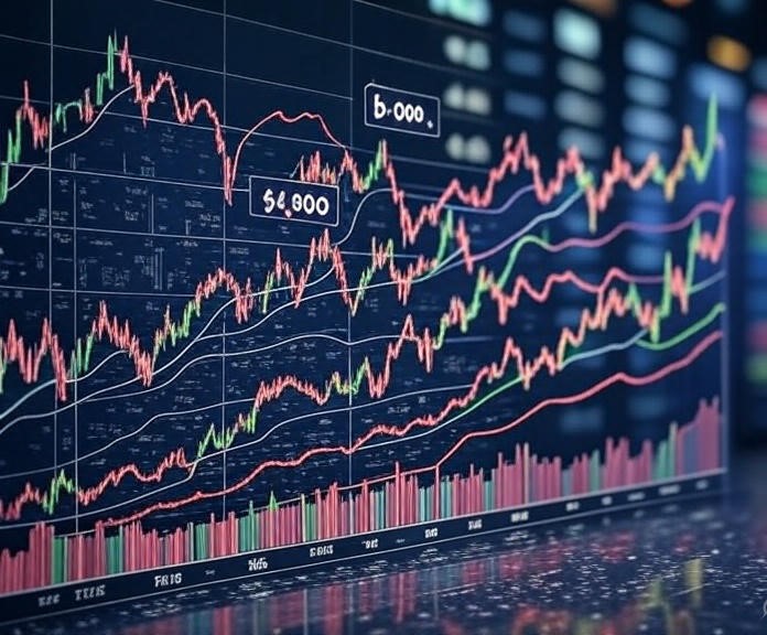 Ethereum ETH price chart showing liquidation clusters at $4,000 and $4,200 price levels