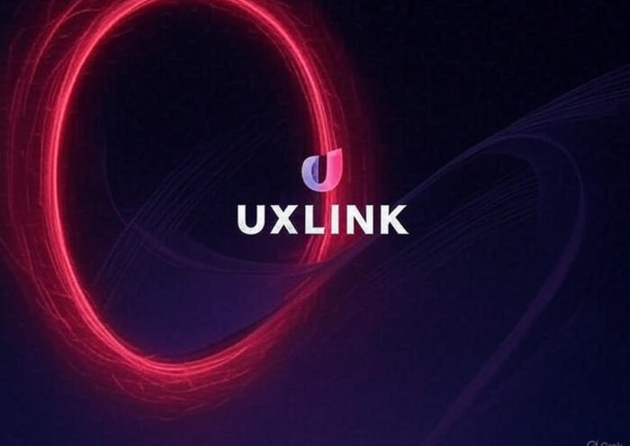 UXLINK blockchain migration portal interface showing transfer process from old to new network