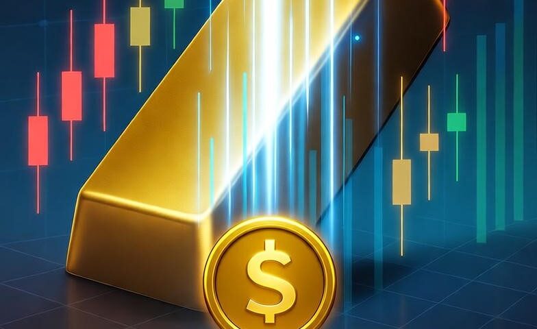 Chart showing the Morgan Stanley gold price forecast rising to $4,500 per ounce by mid-2026