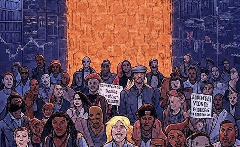 ADP employment report chart showing 32,000 job decline