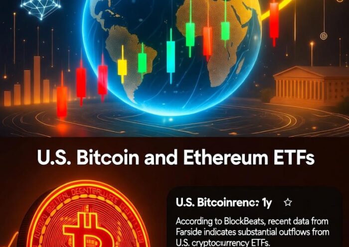 Chart showing net outflows from U.S. Bitcoin and Ethereum Spot ETFs on October 29, 2025